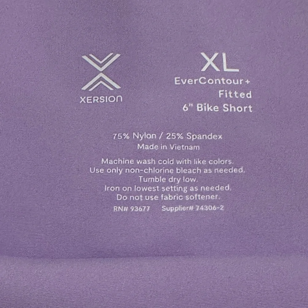 Xersion Women's Fitted Bike Shorts XL